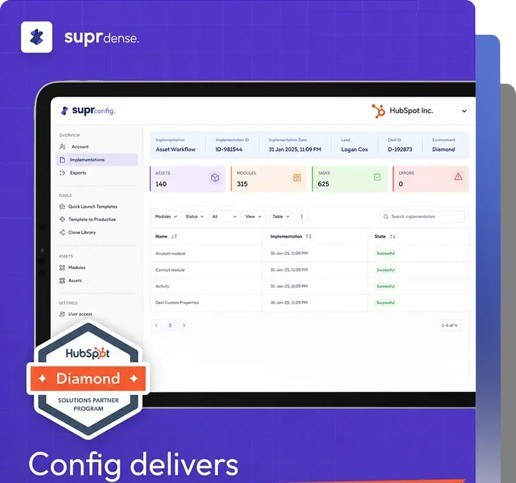 config to suprdense